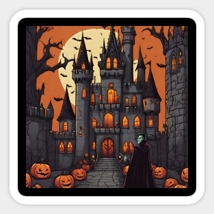 Castle of the Count Dracula Sticker